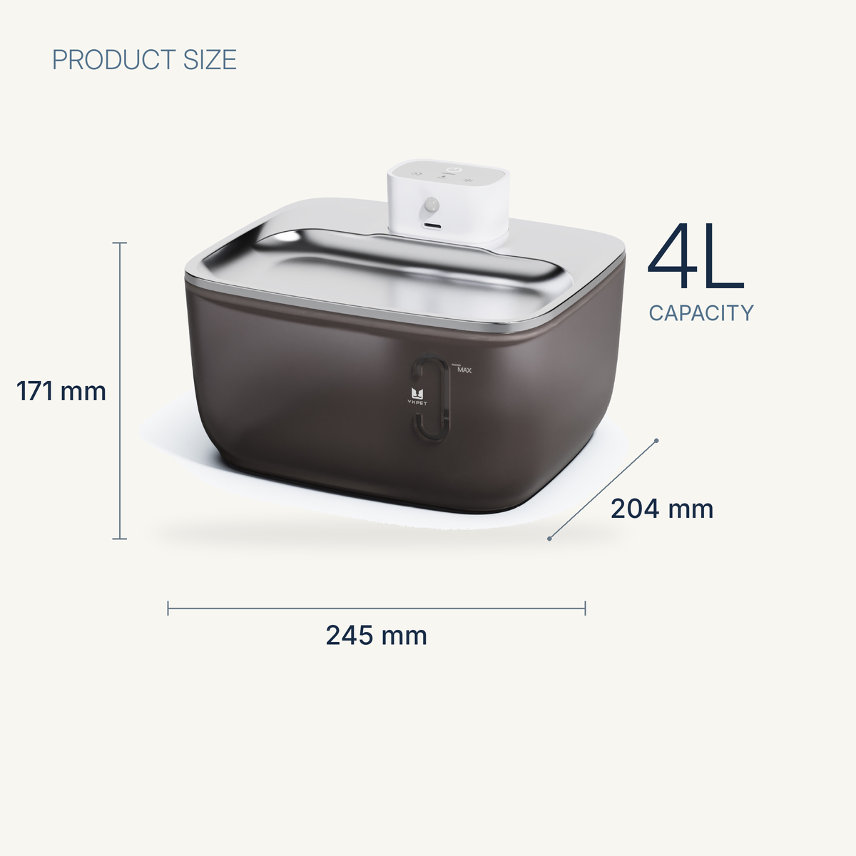 Smart Cordless Pet Water Fountain