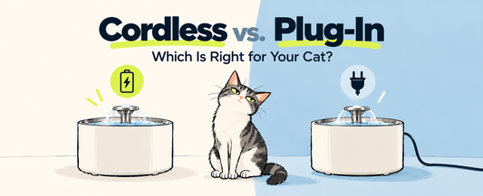 Cordless vs. Plug-In Cat Water Fountains | Sippyo